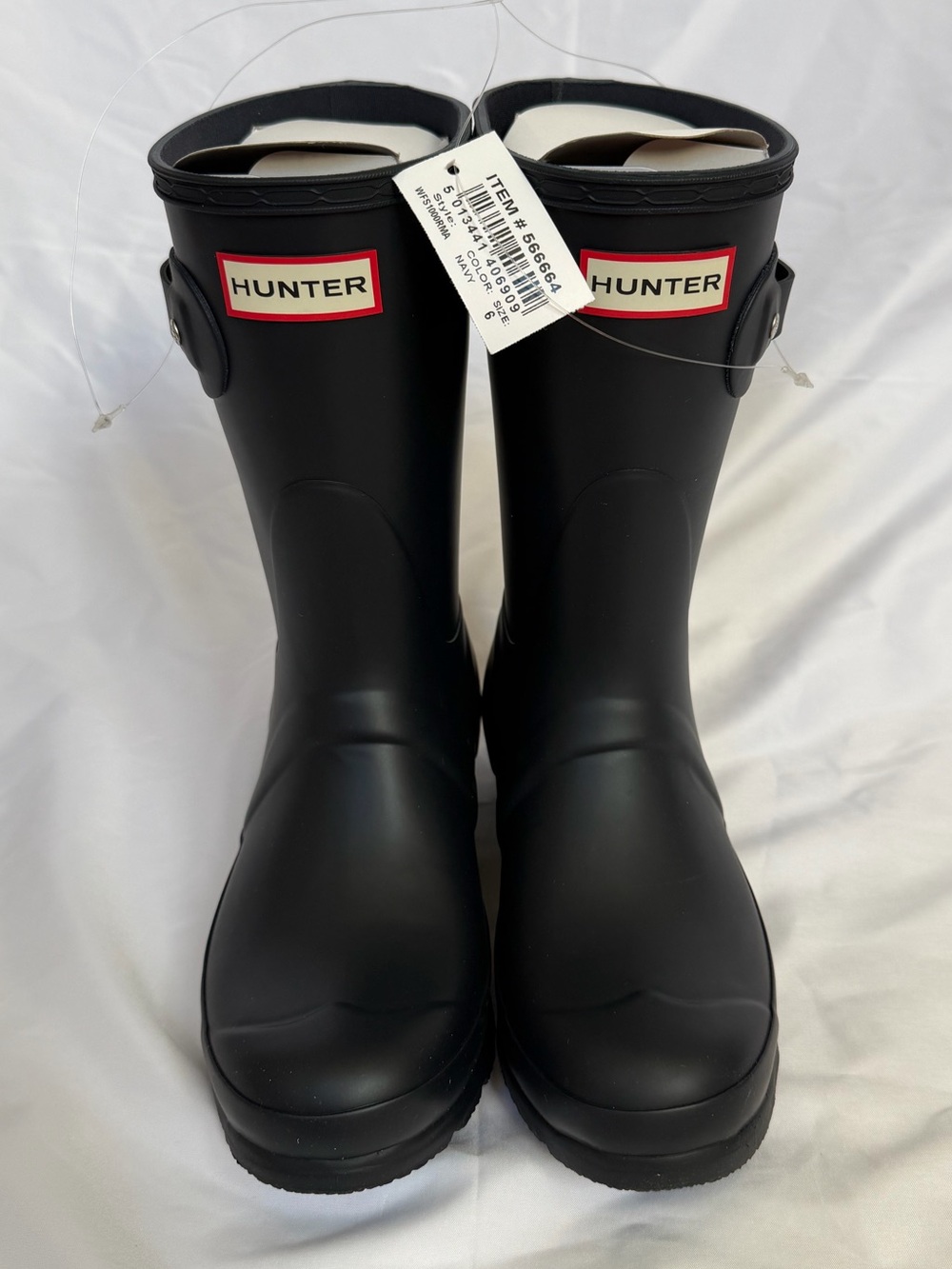 NWT HUNTER ORIGINAL RAIN BOOTS Women’s 6 Dark Navy